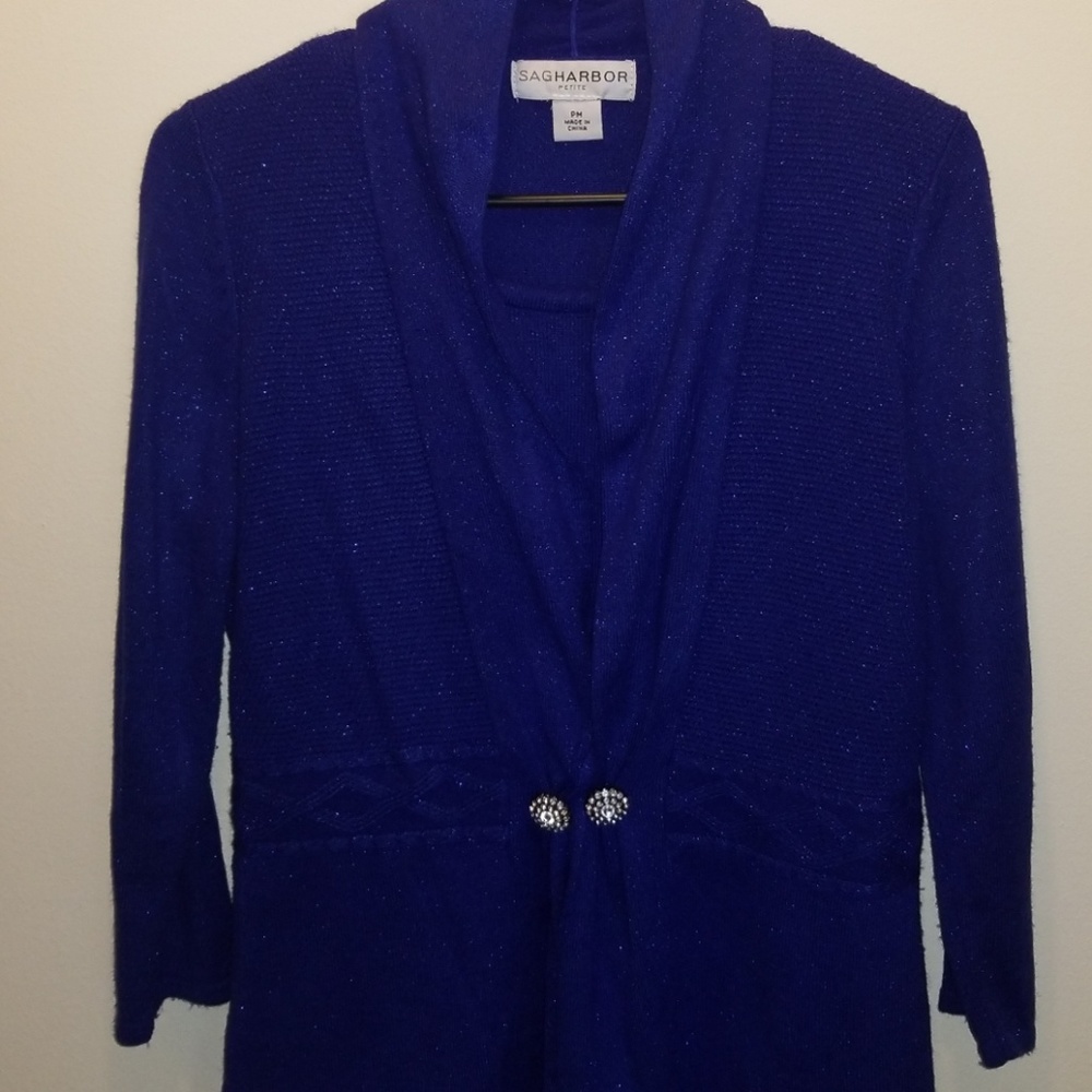 SagHarbor womens sweater/dressy top